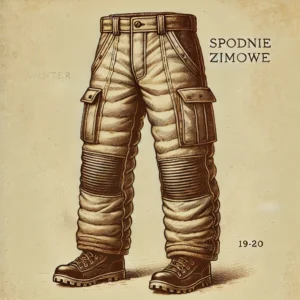 spodnie zima