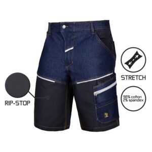SPODNIE KRÓTKIE LANDER SPANDEX JEANS