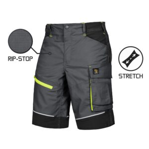 SPODNIE KRÓTKIE LIDO SPANDEX GRAY