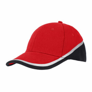 CZAPKA DOBBELT Z DASZKIEM RED