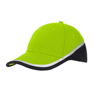 CZAPKA DOBBELT Z DASZKIEM YELLOW NEON